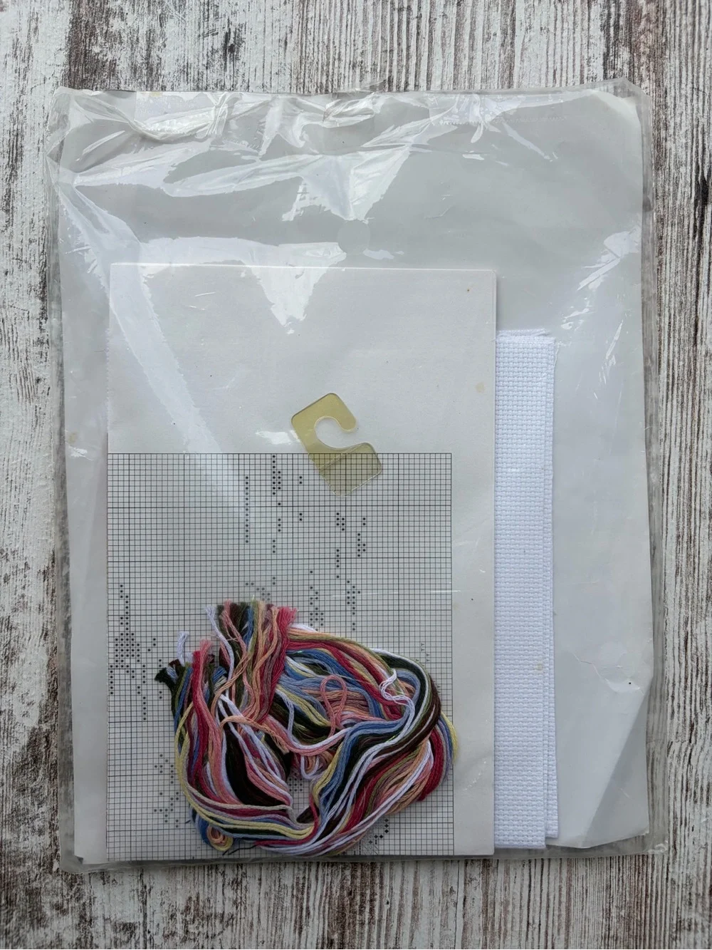 VTG Cross Stitch Kit “ Evening Light Picture” Cottagecore
